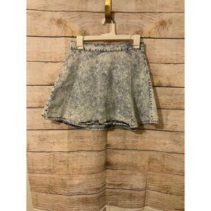 Y2K Acid Wash Mini Skirt Vintage Feel 80s, 90, Y2K Style SIZE 7